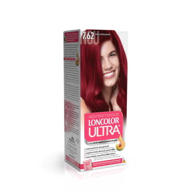 Vopsea Par Loncolor Ultra 7.62 Rosu Grenadine