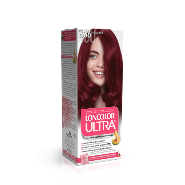 Vopsea Par Loncolor Ultra 7.66 Rosu Intens
