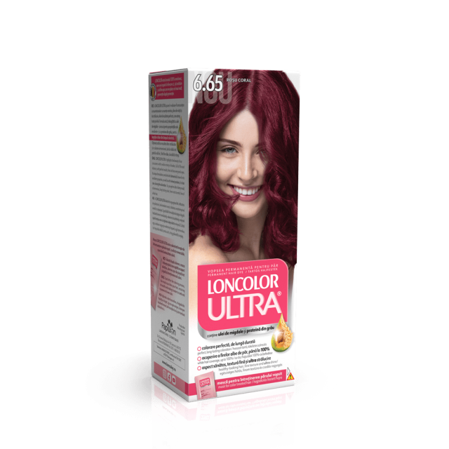Vopsea Par Loncolor Ultra 6.65 Rosu Coral