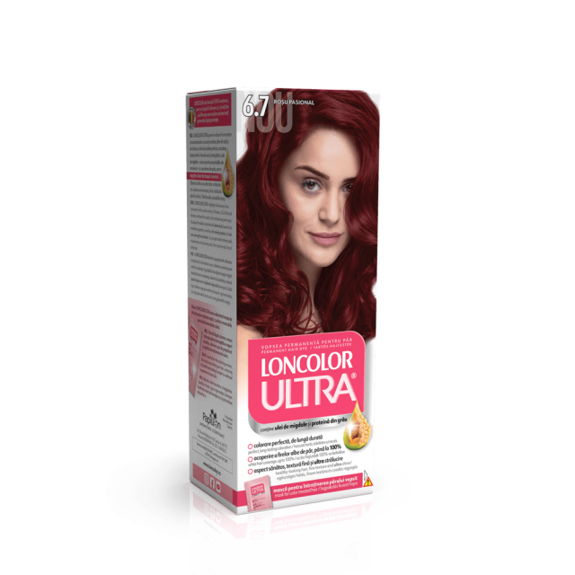Vopsea Par Loncolor Ultra 6.7 Rosu Pasional