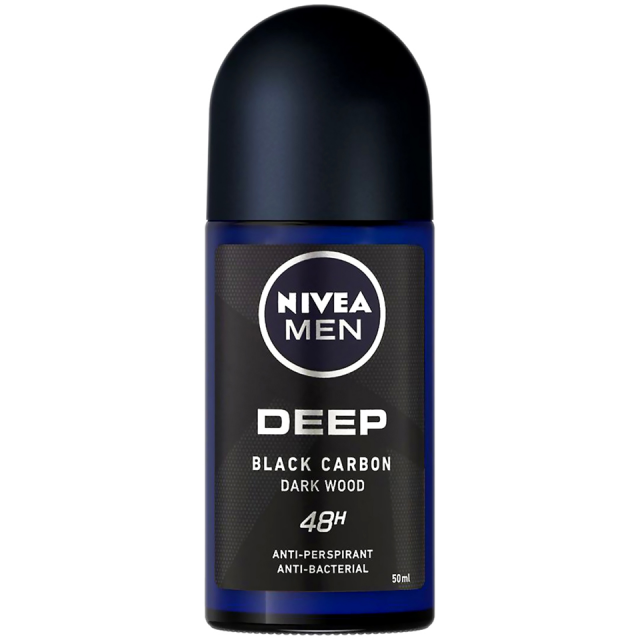 Deodorant roll-on Men Nivea Deep Dark Wood 50 ml