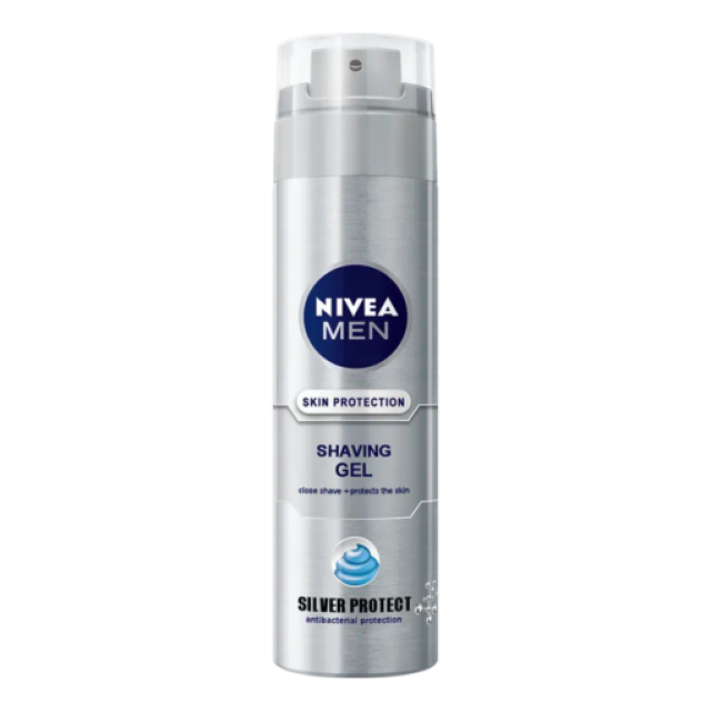 Gel ras Nivea Silver Protect 200ml