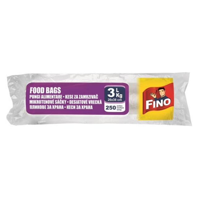 Pungi Fino Alimentare 3kg 250 Bucati