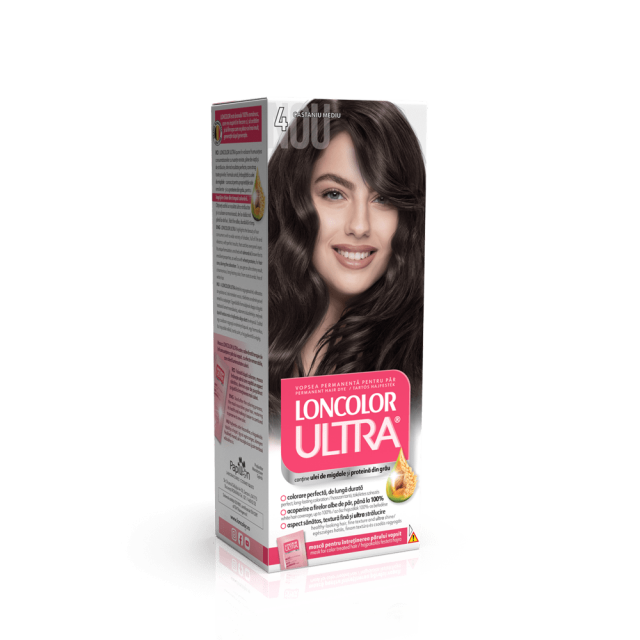 Vopsea Par Loncolor Ultra 4 Castaniu Mediu