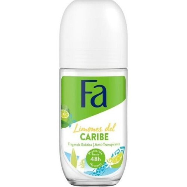 Deodorant roll-on Fa women limones del caribe 50 ml