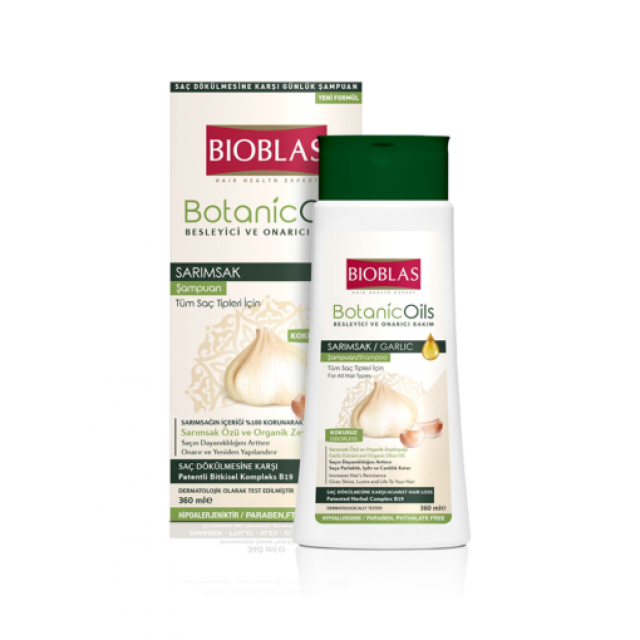 Sampon Usturoi Bioblas Botanics Oils 360ML