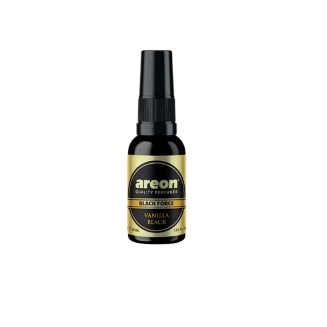 Odorizant Auto Spray  Areon Black Force Vanilla Black 30ml