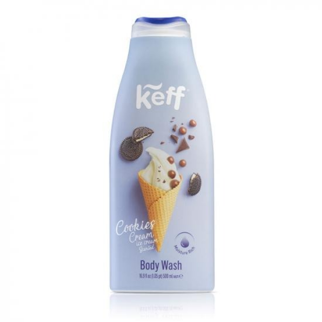 Gel Dus Keff Cookies Cream 500ml