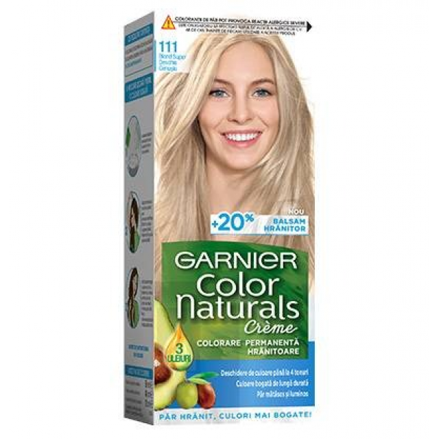 Vopsea Par Garnier Color Naturals 111 Blond Super Deschis Cenusiu 110 ml