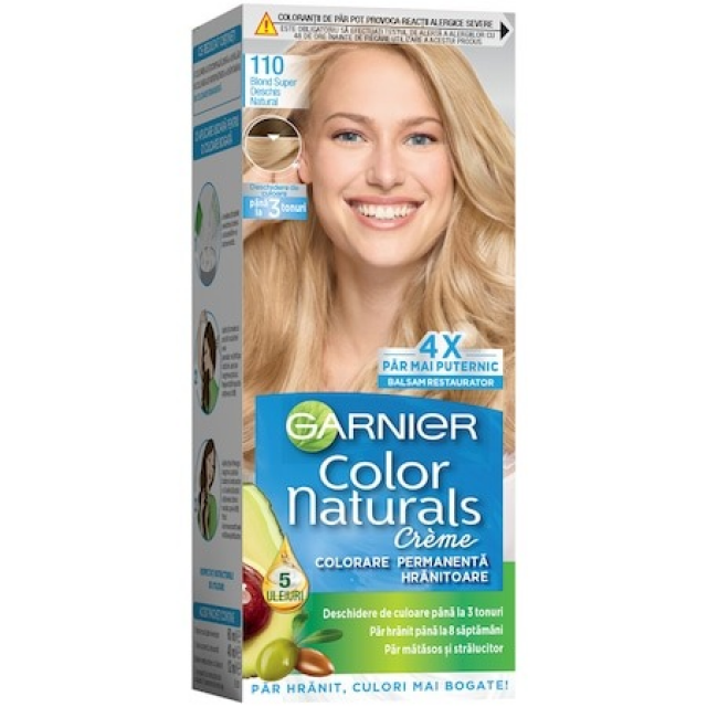 Vopsea Par Garnier Color Naturals 110 Blond Super Deschis Natural, 112 ml