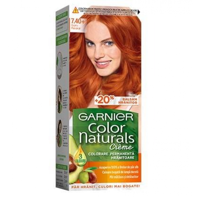 Vopsea Par Garnier Color Naturals 7.40 Cupru Pasional 110 ml