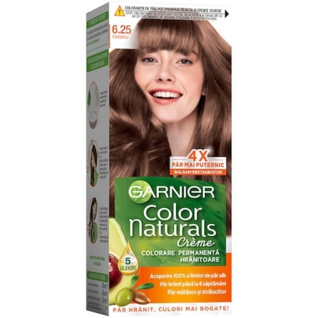 Vopsea Par Garnier Color Naturals 6.25 Castaniu 110 ml