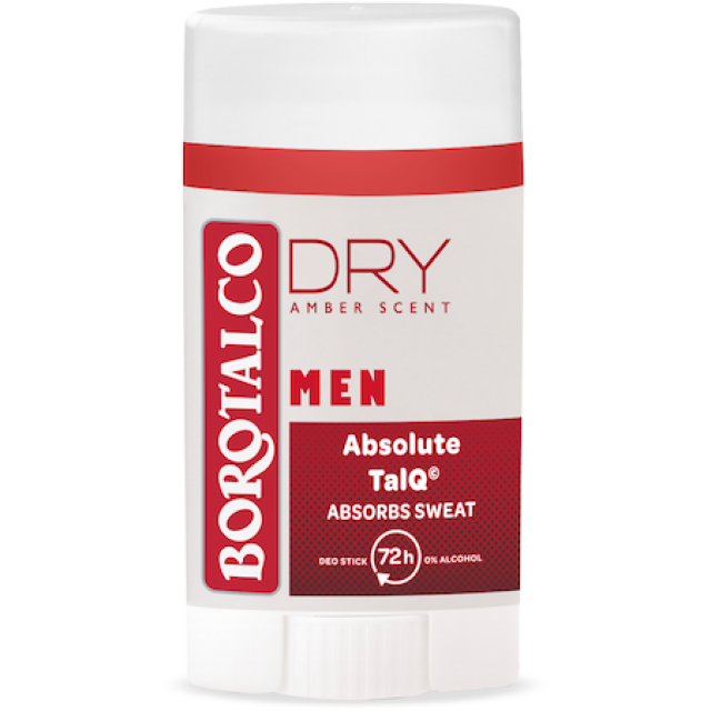 Deodorant Stick Borotalco Men Dry Amber 40ML