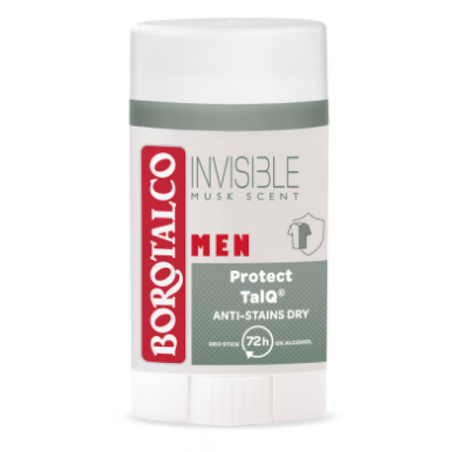 Deodorant Stick Borotalco Men Invisible Musk 40ML