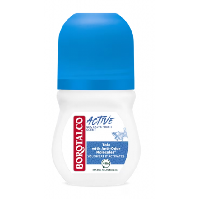 Deodorant roll-on Borotalco Active Sea Salts 50ml