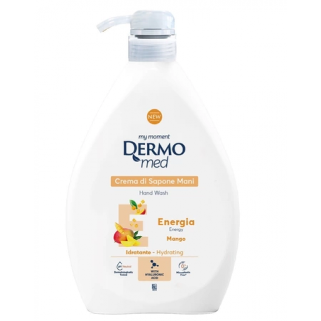 Sapun lichid pentru maini  Dermomed  Mango Energia 1L