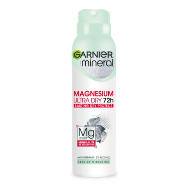 Deodorant Garnier Women Magnesium Ultra Dry 150 ml