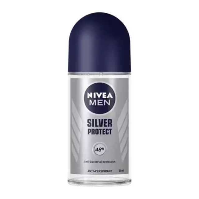 Deodorant roll-on Men Nivea Silver Protect 50 ml