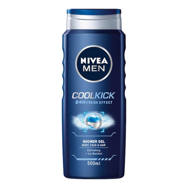 Gel Dus Nivea Men Fresh Kick 500ml