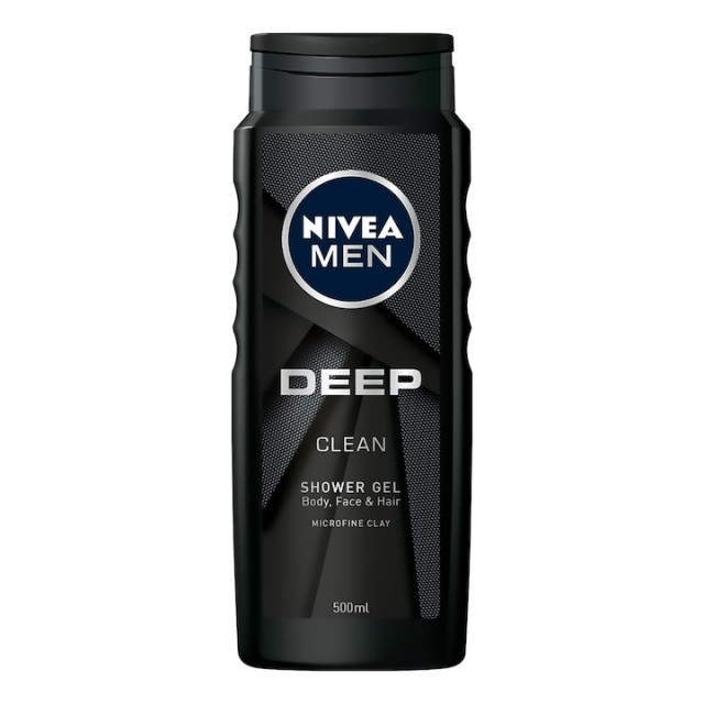 Gel Dus Nivea Men Deep Clean 500ml
