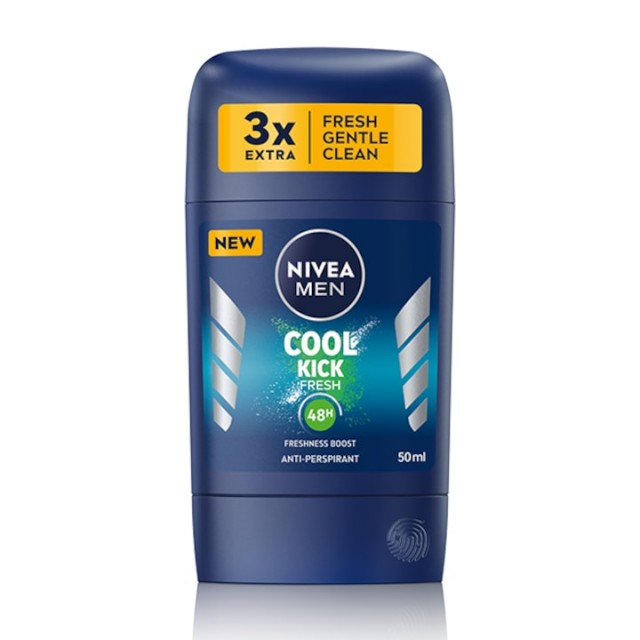 Deodorant Stick Nivea Antiperspirant Men Fresh Kick 50ml