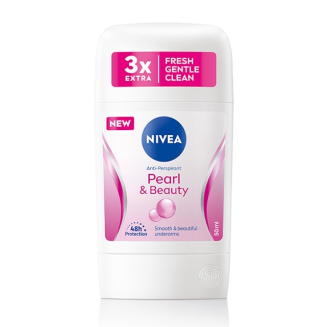 Deodorant Stick Nivea Antiperspirant Women Pearl&Beauty 50ml