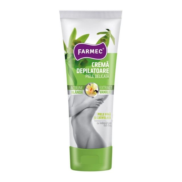 Crema Depilatoare Farmec Piele Delicata Vanilie 150 ml