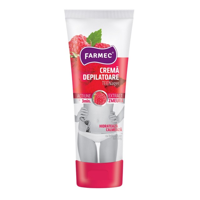 Crema Depilatoare Farmec Ten Ager Zmeura 150 ml