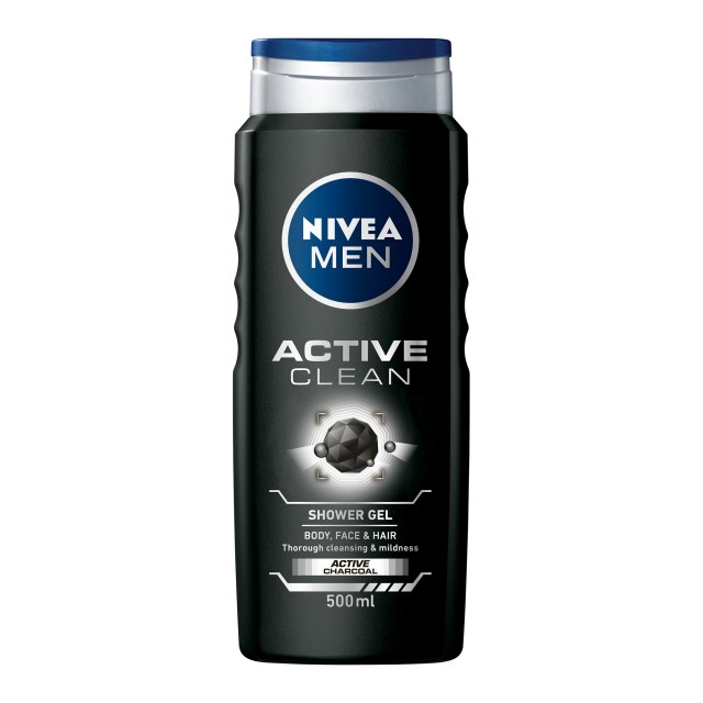 Gel Dus Nivea Men Active Clean 500ml