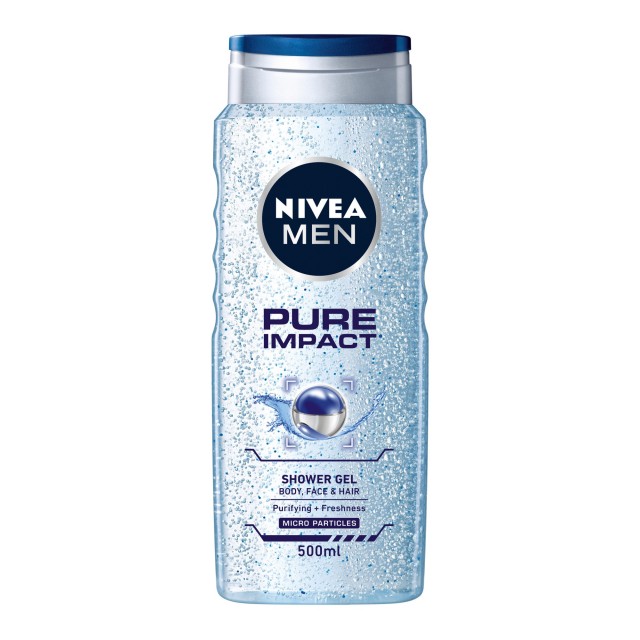 Gel Dus Nivea Men Pure Impact 500ml
