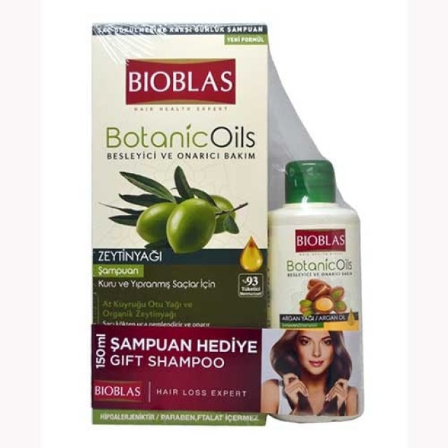 Sampon Uscat Olive Bioblas Botanics Oils 360ML+150ML