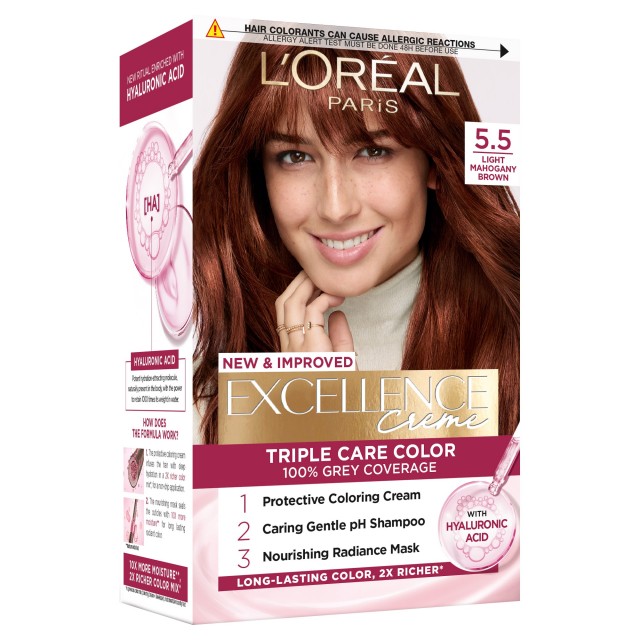 Vopsea Par L'oreal excellence 5.5 saten acaju