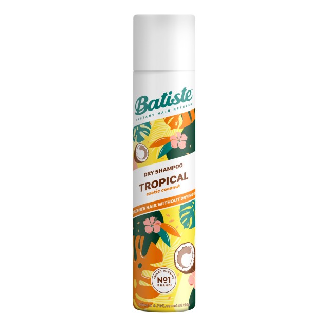 Sampon uscat Batiste Tropical, 200 ml