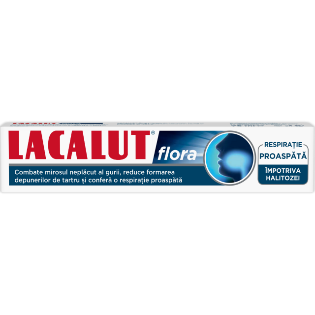 Pasta de dinti Lacalut Flora, 75 ml
