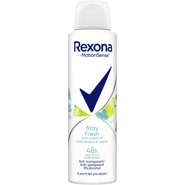 Deodorant Rexona Blue Poppy&Apple 150 ml