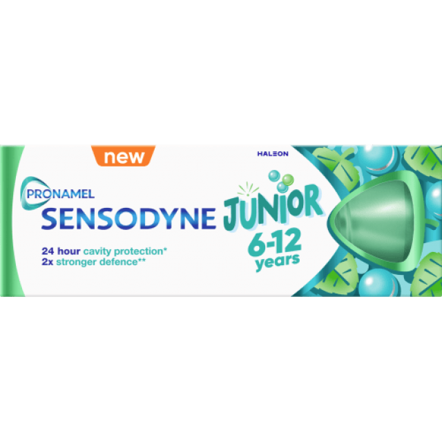 Pasta de Dinti pentru Copii, Sensodyne Junior Pronamel 6 - 12 ani, 50 ml