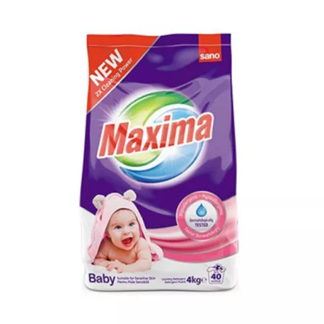 Detergent pudra Sano Maxima Baby 4 kg