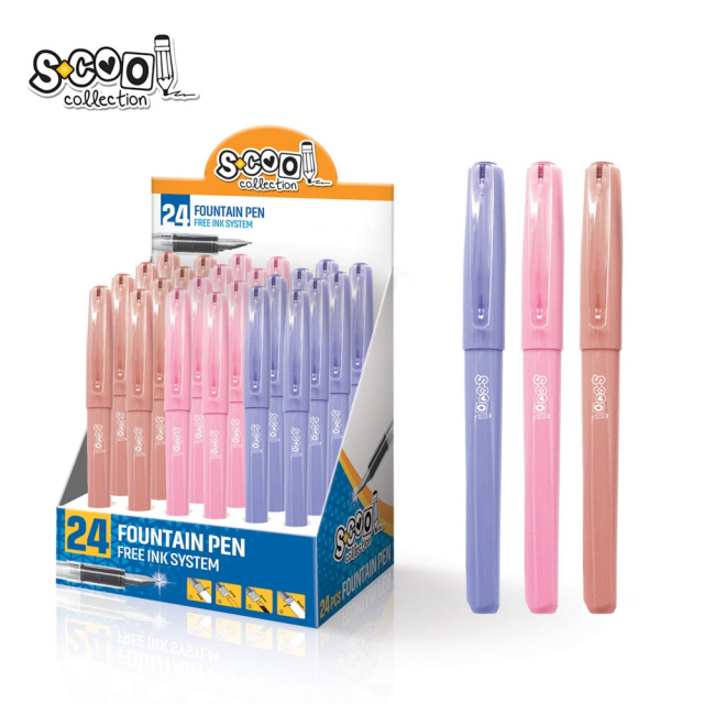 Stilou scolar Coloured Pastel