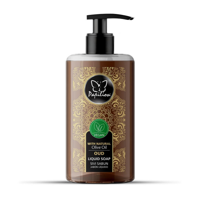 Sapun lichid Papilion Oud Olive Oil 400 ml