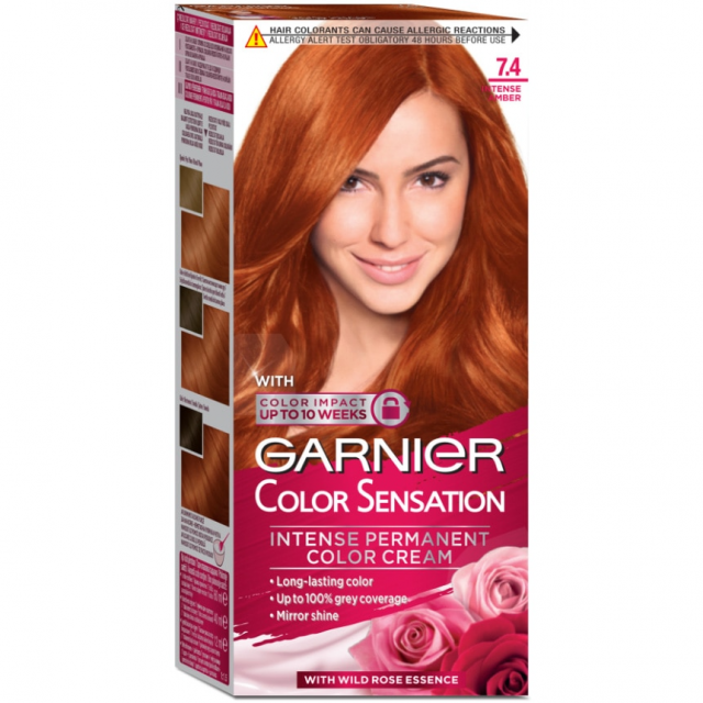 Vopsea Par Garnier Color Sensation Intense Amber 7.4