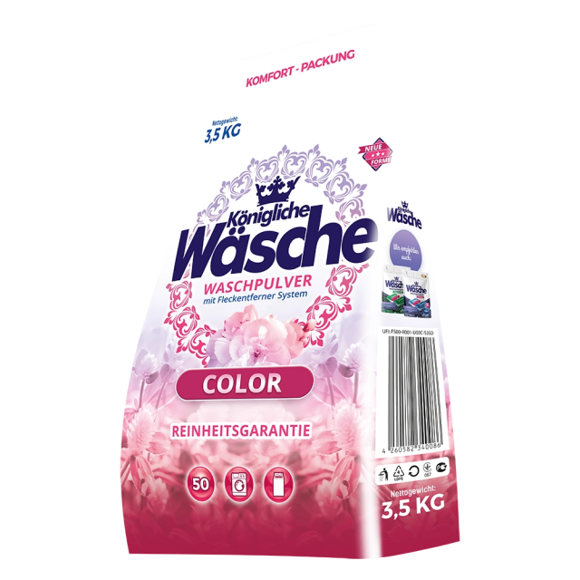 Detergent pudra color Konigliche Wasche 3.5 kg