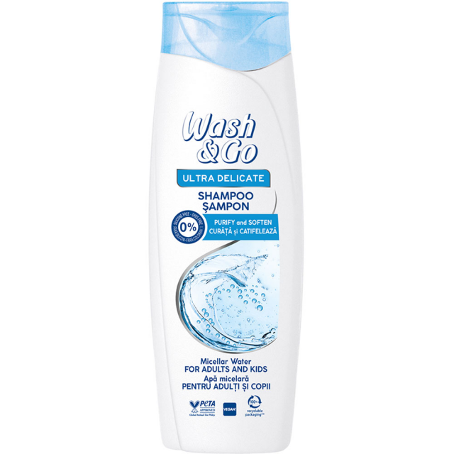 Sampon Wash&Go Micellar Water 360ml