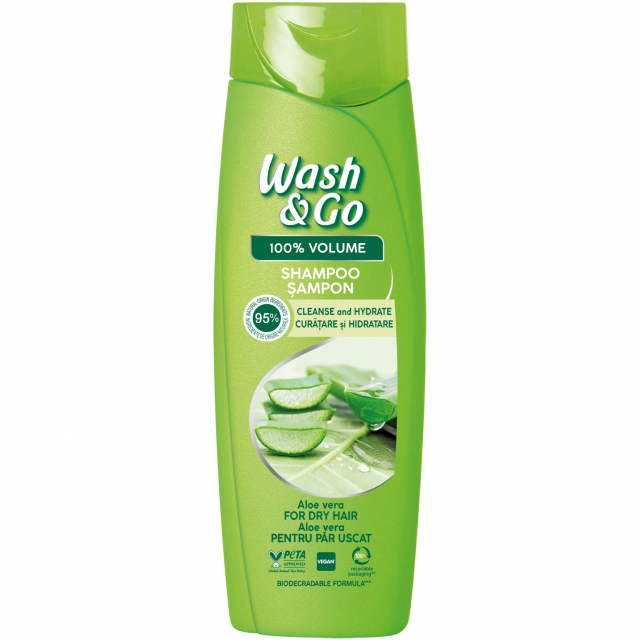 Sampon Wash&Go Aloe Vera 360ml
