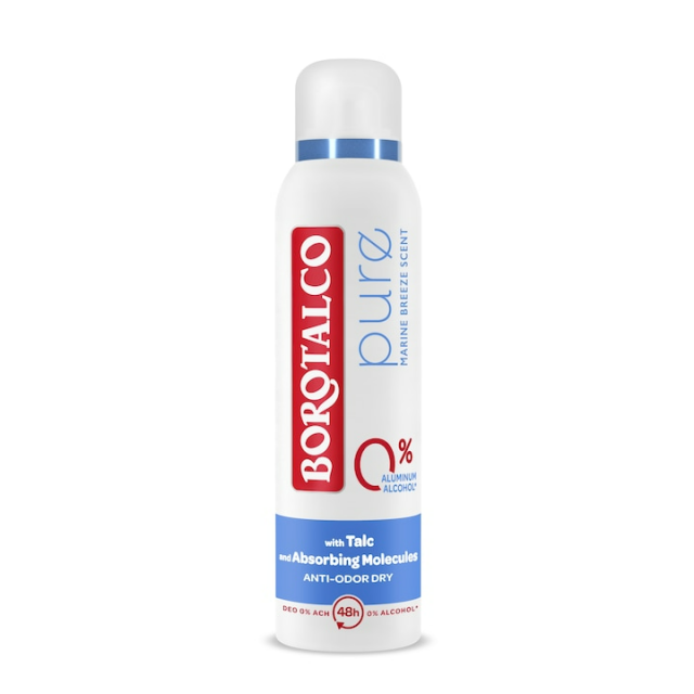 Deodorant Borotalco Deo Pure Natural Freshness 150 ml