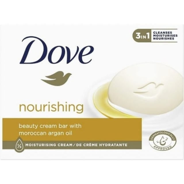 Sapun solid Dove Nourishing Moroccan Argan Oil 90 g
