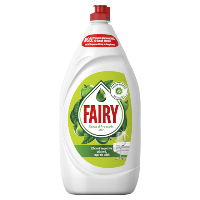 Detergent de vase Fairy Apple, 1.35L