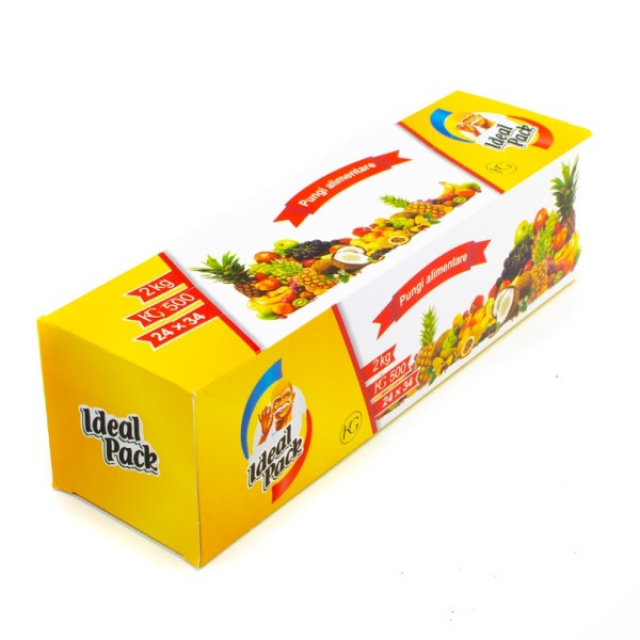 Pungi Alimentare Ideal Pack  Rola 2 kg