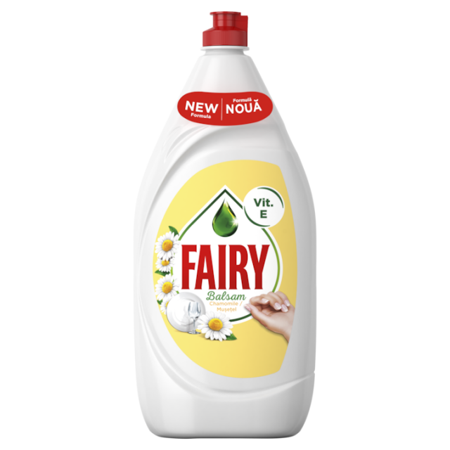 Detergent de vase Fairy Sensitive Chamomile, 1.35 L