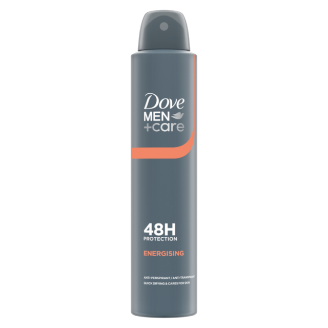 Deodorant Spray Dove Men+Care Gentle Care Energising, 200 ml