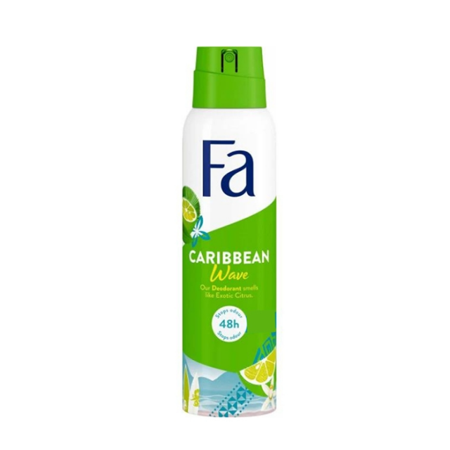 Deodorant spray Fa Caribbean Wave Exotic Citrus 150ml